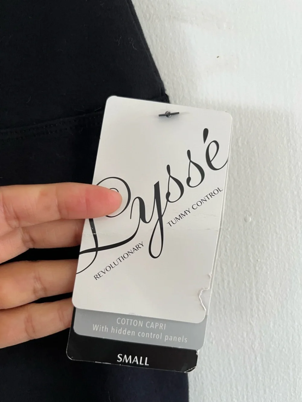 Lysse Tummy Control Capri Leggings Black Size S NWT Style 1215 - Picture 5 of 11